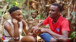 African lovers seen fucking in the forest
