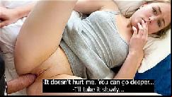Step sister asked to take her virginity